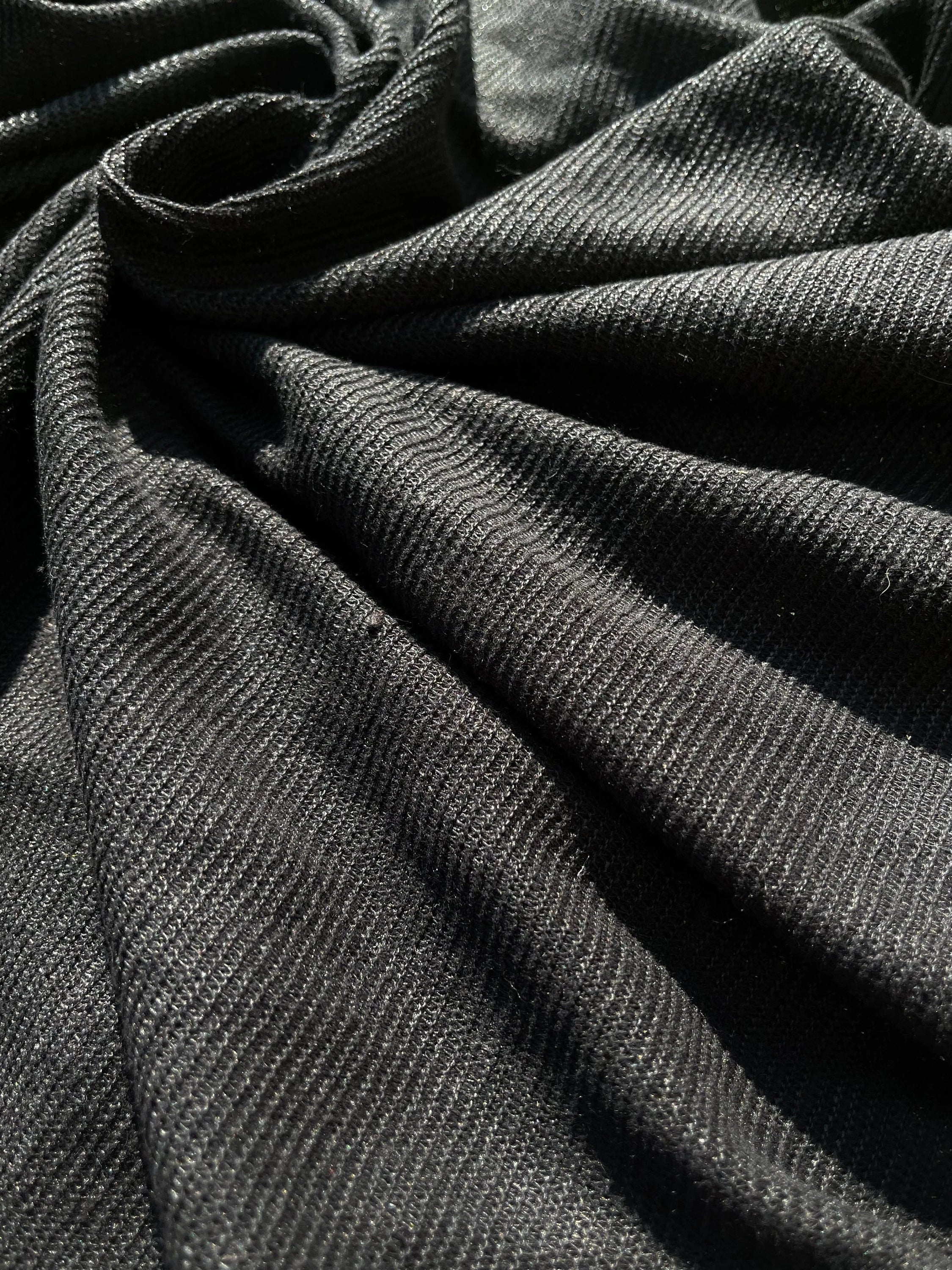 Linen Knit Jersey Fabric, Open Weave Semi Sheer.