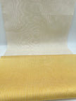 Ecru White Silk Moire For Home Textile Interior Fabrics, Watermark Pattern.