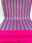 Pin Pink Striped Silk Home Textile Interior Fabrics Watermark Patterns.