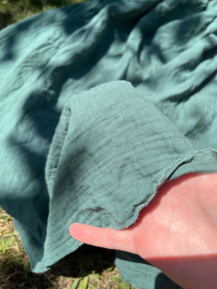 Muslin Fabric By The Yard - Organic Muslin Fabric - Baby Cotton Muslin.