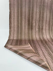 Striped Silk Moire Fabric, Watermark Pattern.