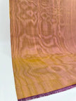 Unique Colour Silk Moiré Fabric By The Yard.