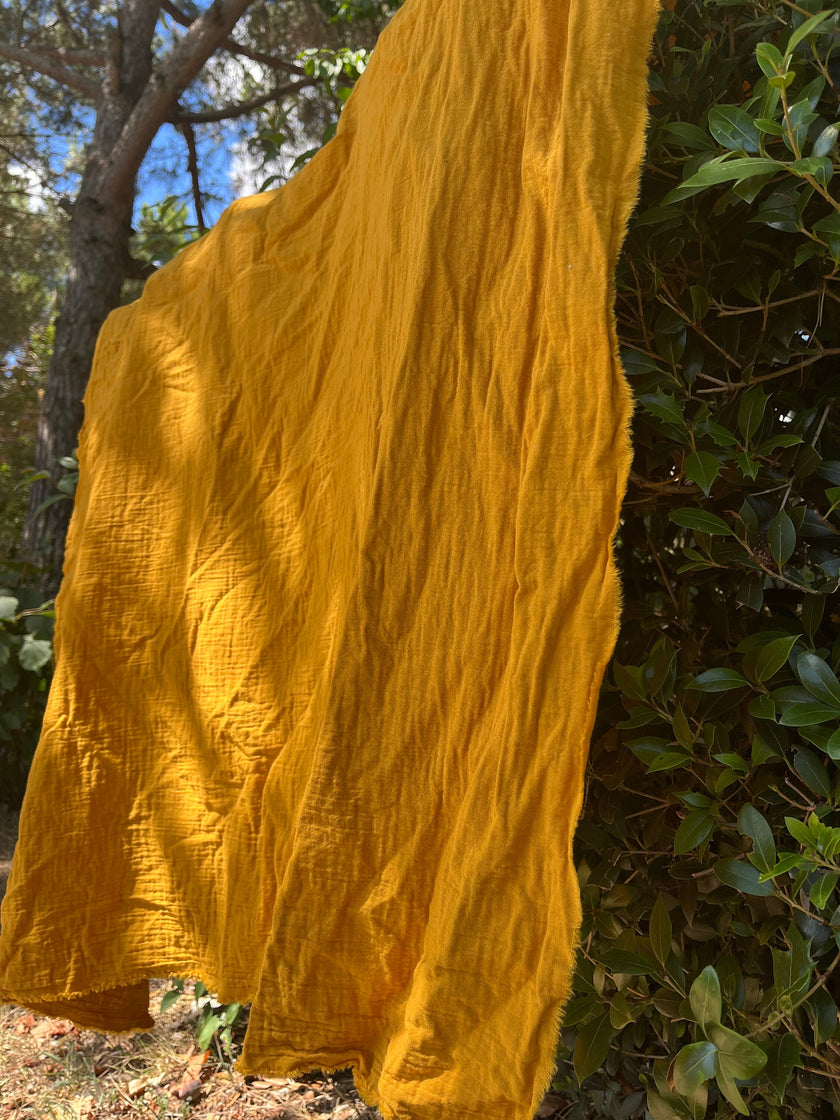 Muslin Fabric By The Yard - Organic Muslin Fabric - Baby Cotton Muslin.