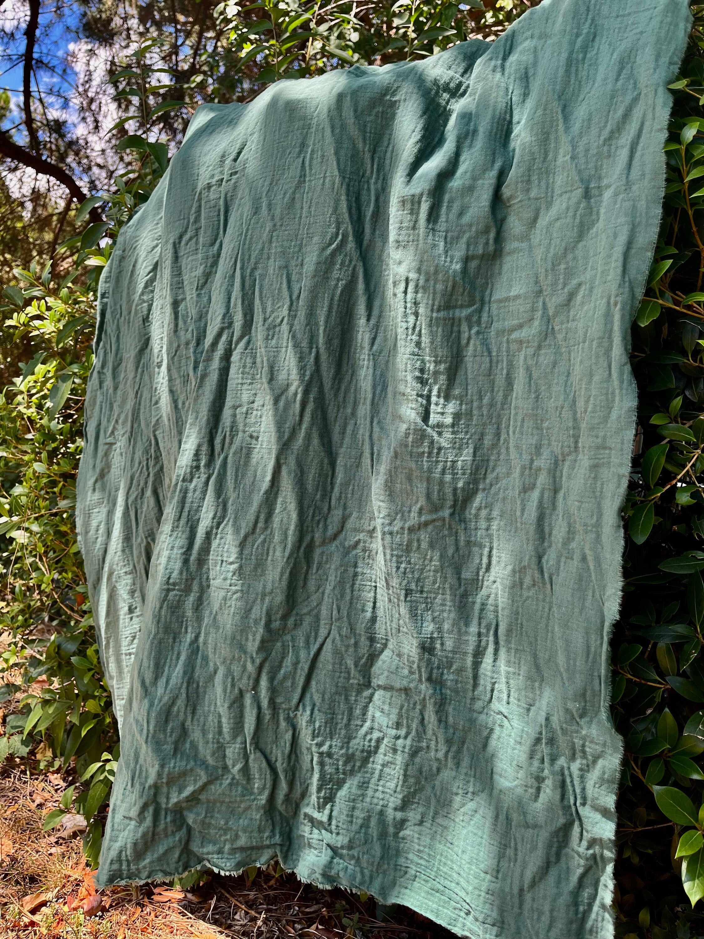 Muslin Fabric By The Yard - Organic Muslin Fabric - Baby Cotton Muslin.
