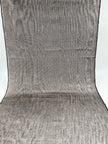 Dark Silver Gray Silk Moire, Watermark Pattern.
