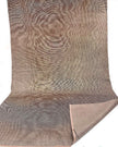 Light Brown Silk Moire Home Textile Interior Fabrics Watermark Pattern.