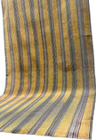 Gold Striped Silk Home Textile Interior Fabrics.