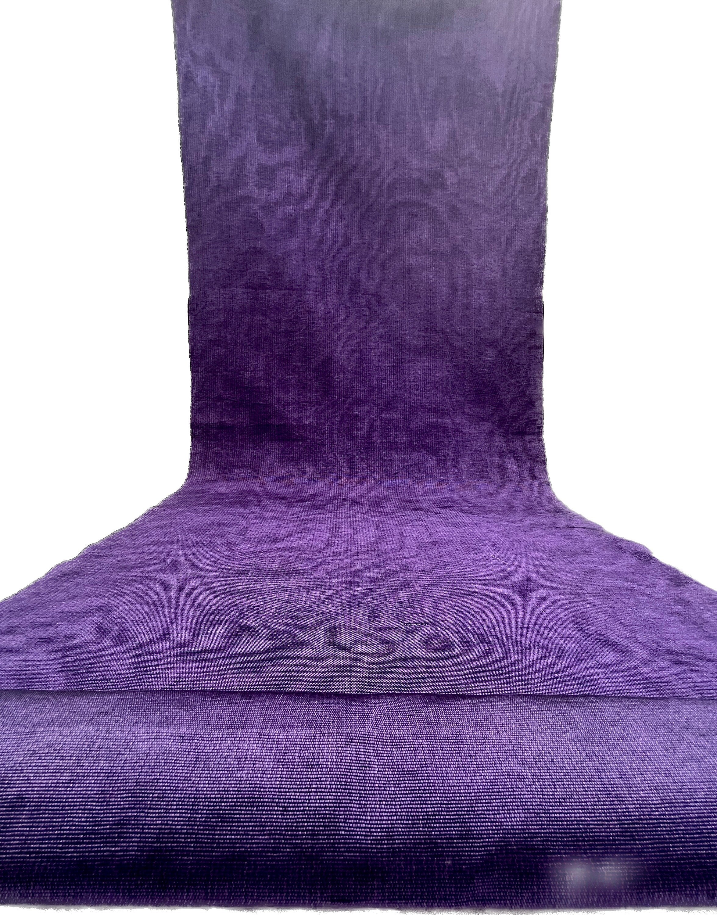 Purple Silk Home Textile Interior Fabrics Watermark Patterns.