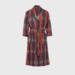 Orange Ikat Striped Home Textile Interior Fabrics