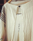 Organic Cotton Semi sheer Handwoven Fabrics.