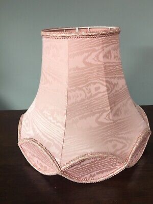 Salmon Pink Silk Fabric, Silk By The Yard. Watermark Pattern