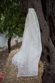 Traditional Turkish motif on handwoven Dastar fabric