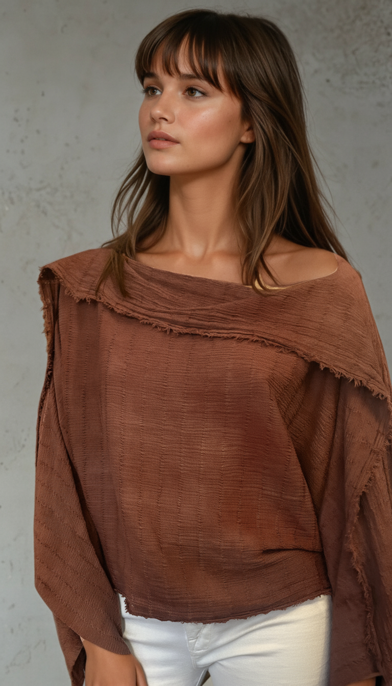 Neutral Textured Turkish Cotton Crinkle Fabric Stretchy.
